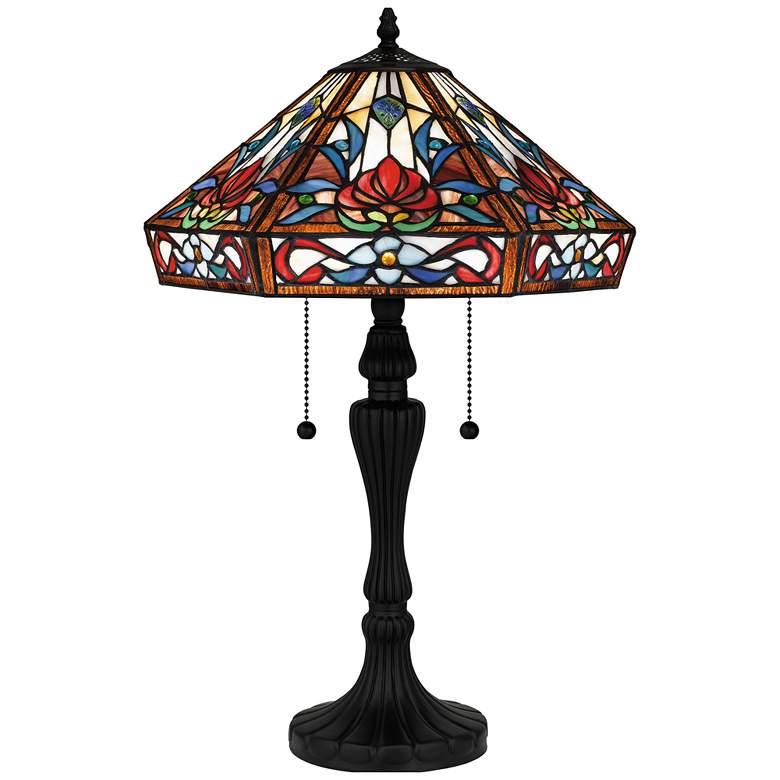 Image 1 Brenner 2-Light Matte Black Table Lamp