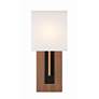 3_Brent 15" High Vibrant Gold and Matte Black ADA Wall Sconce more views