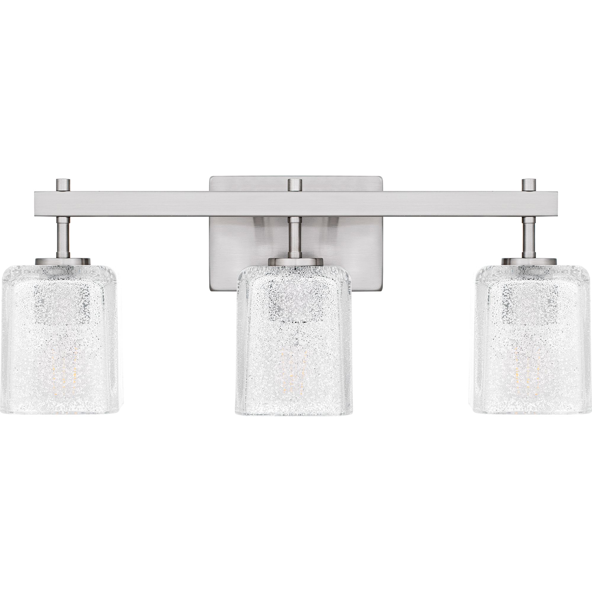 Thumbnail2 of Brenthouse 22 1/2" Wide Brushed Nickel 3-Light Bath Light more views