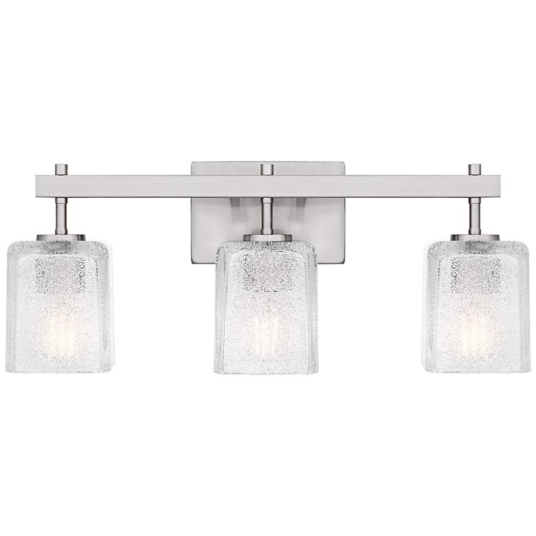 Image 1 Brenthouse 3-Light Brushed Nickel Bath Light