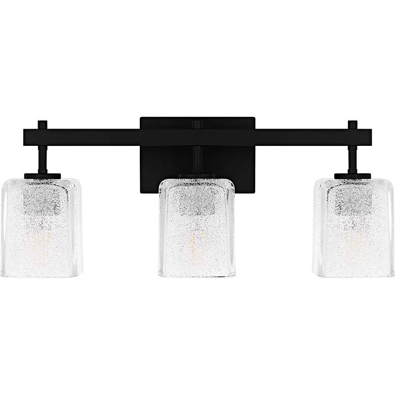 Image 2 Brenthouse 3-Light Matte Black Bath Light more views