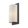 5_Brenton 11" High English Bronze ADA Wall Sconce more views