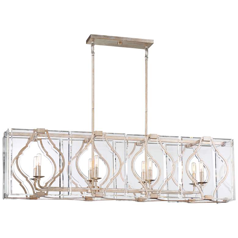Image 2 Brenton Cove 50 1/4"W Gold Kitchen Island Light Chandelier