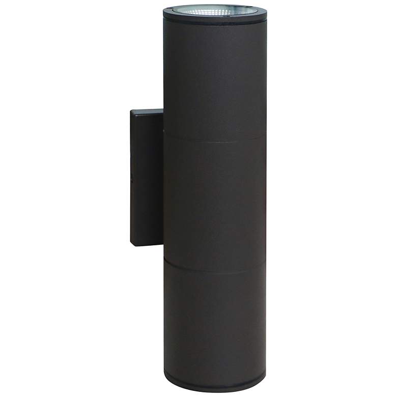 Image 2 Brentwood 11 3/4" High Bronze Up Down LED Outdoor Wall Light