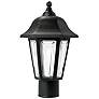 Brentwood 15.5" High Black Finish Traditional Outdoor Post Mount Light