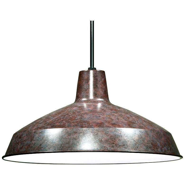 Image 1 Brentwood 16" Wide Old Bronze Pendant Light