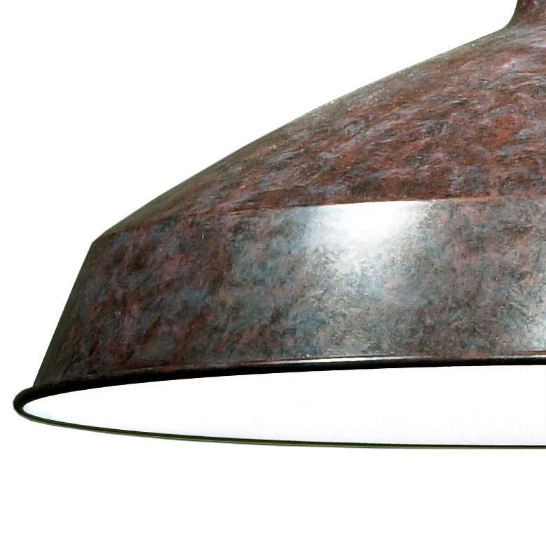 Image 2 Brentwood 16" Wide Old Bronze Pendant Light more views