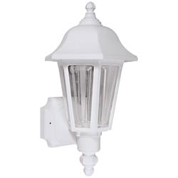 Brentwood 21 1/2&quot; Marine Grade White Finish Traditional Outdoor Light