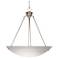 Brentwood 22 1/2" Wide Brushed Nickel Bowl Pendant Light