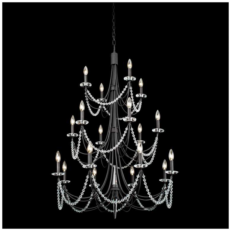Image 3 Brentwood 42.5" High Black Chandelier more views