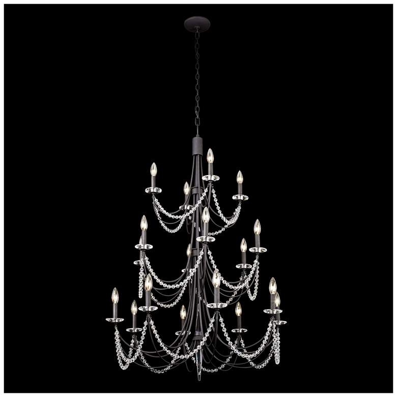 Image 4 Brentwood 42.5" High Black Chandelier more views