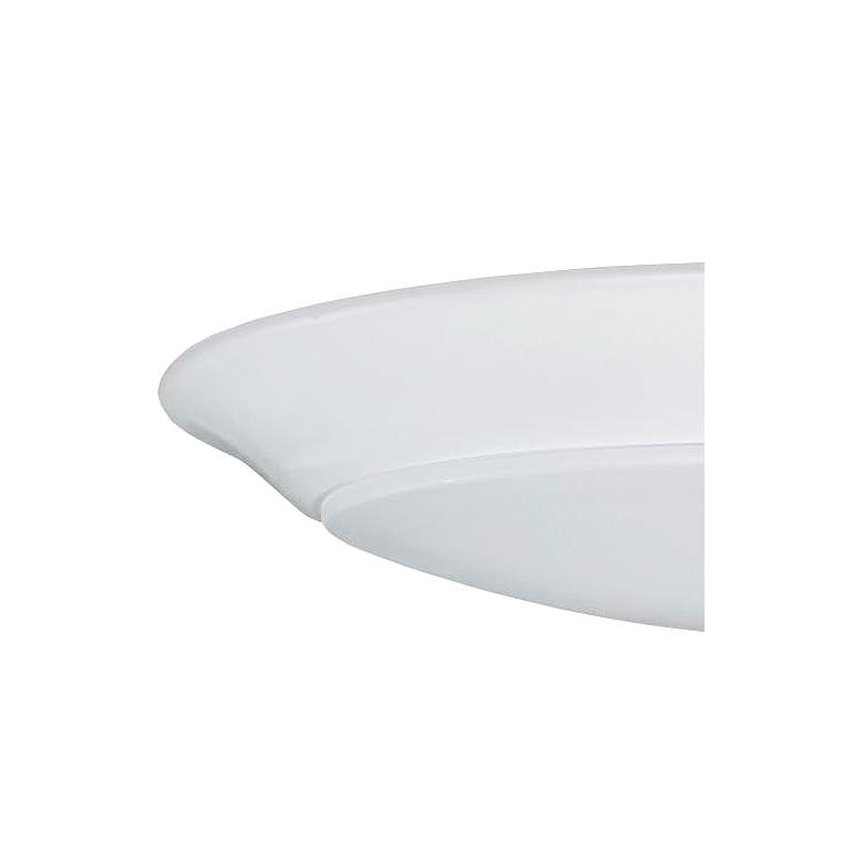 Image 2 Brentwood 8" Wide Matte White Round LED Disk Ceiling Light more views
