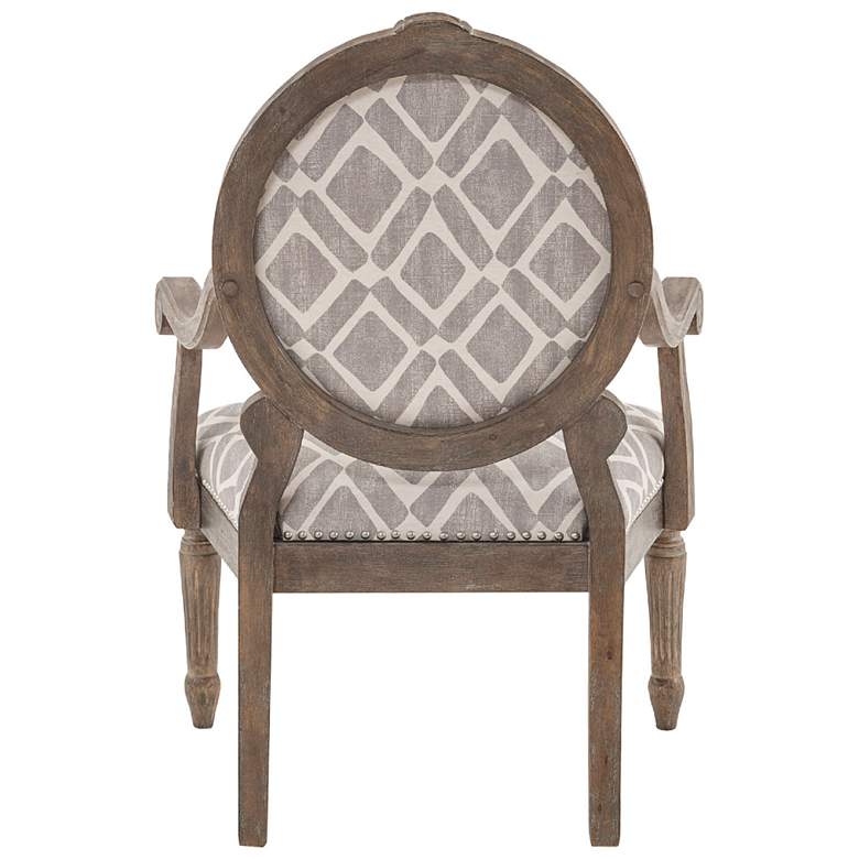Brentwood Gray Exposed Wood Armchair more views