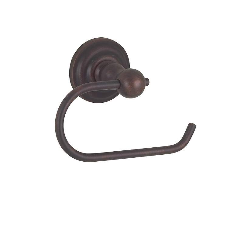 Image 1 Brentwood Oil Rubbed Bronze Euro Style Toilet Paper Holder