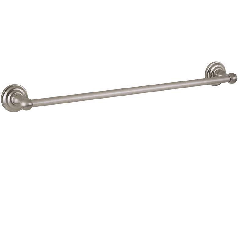 Image 1 Brentwood Satin Nickel 24" Wide Towel Bar