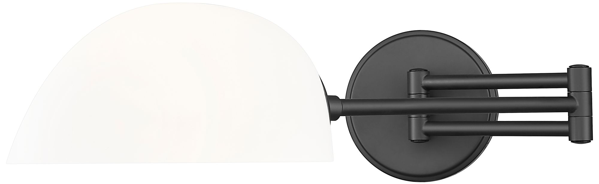 Image 4 Breton by Z-Lite Matte Black 1 Light Wall Sconce more views