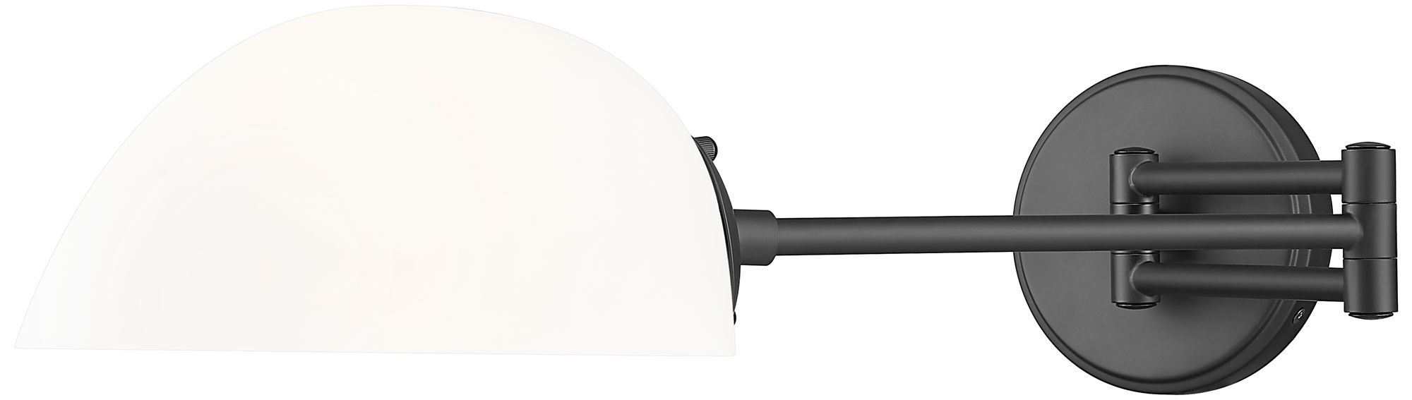 Image 5 Breton by Z-Lite Matte Black 1 Light Wall Sconce more views