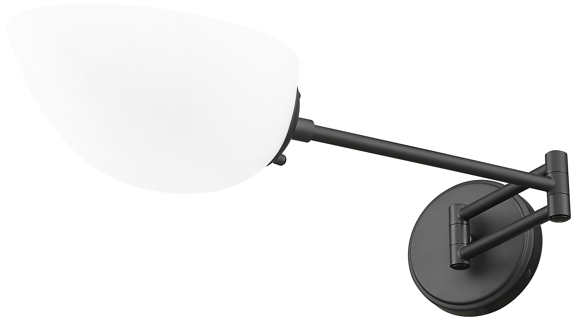 Image 7 Breton by Z-Lite Matte Black 1 Light Wall Sconce more views