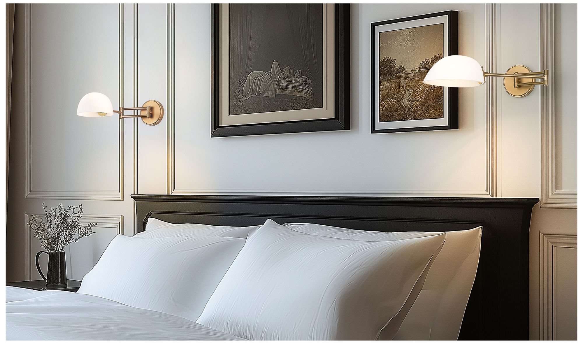 Image 2 Breton by Z-Lite Modern Gold 1 Light Wall Sconce more views