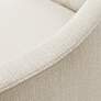 Brett Ivory Fabric Accent Chaise Lounge