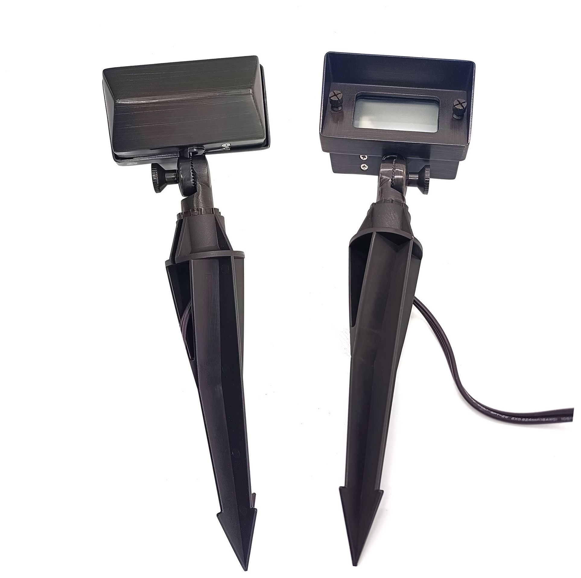 Image 6 Brevix 4.1" Bronze Brass Outdoor Landscape Flood Light more views