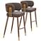 Brew Barstool Brown & Walnut