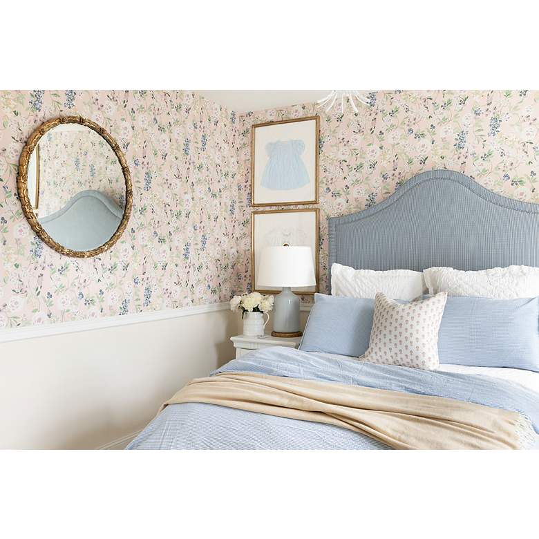 Image 4 Bria Hammel Antique Gold 30" Round Wall Mirror more views