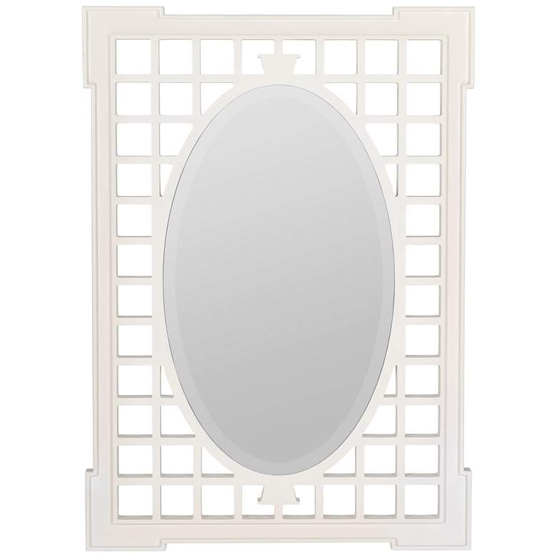 Image 1 Bria Hammel x Cooper Classics Garden Mirror in White