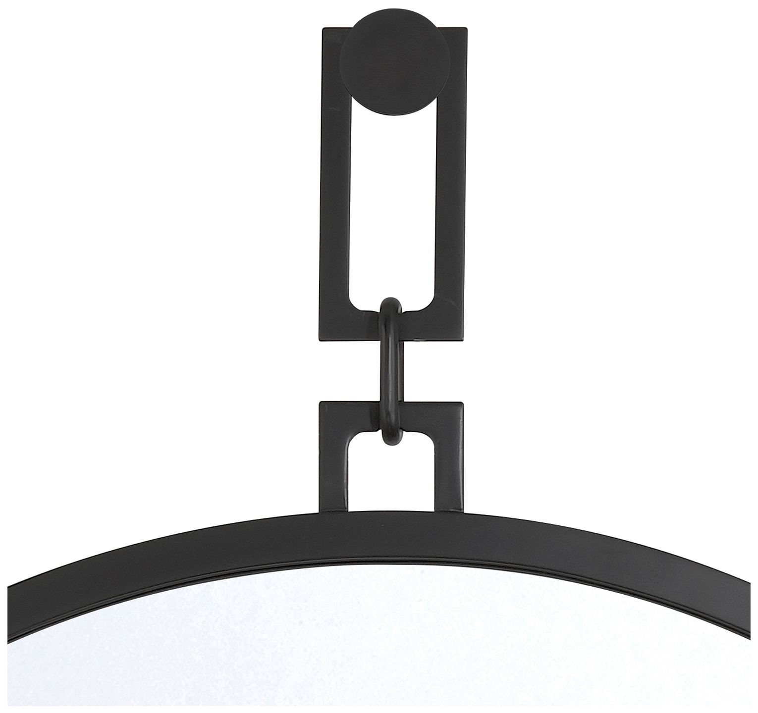 Image 4 Brian Patrick Flynn Alston 40'' Matte Black Mirror more views