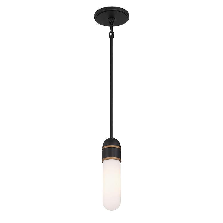 Image 4 Brian Patrick Flynn Capsule 1 Light Matte Black + Gold Mini Pendant more views