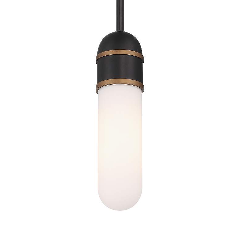 Image 5 Brian Patrick Flynn Capsule 1 Light Matte Black + Gold Mini Pendant more views