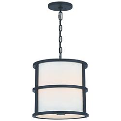 Brian Patrick Flynn for Crystorama Hulton 3 Light Matte Black Pendant