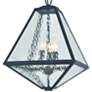 4_Brian Patrick Flynn Glacier 21"H Black Outdoor Hanging Light more views