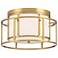 Brian Patrick Flynn's Hulton 15"W Luxe Gold Ceiling Light