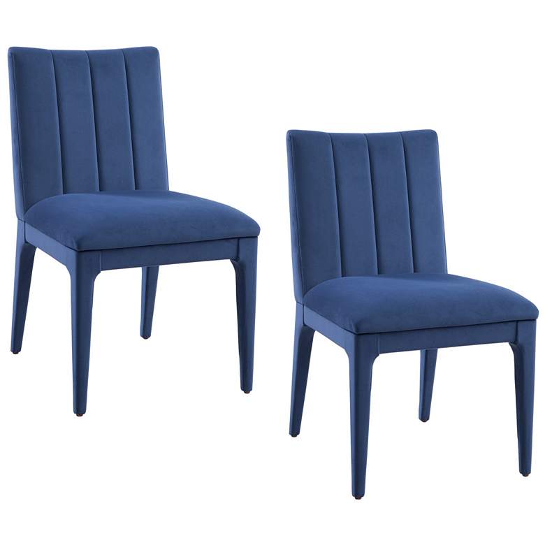 Image 1 Brianne 20" Blue Dining Chair