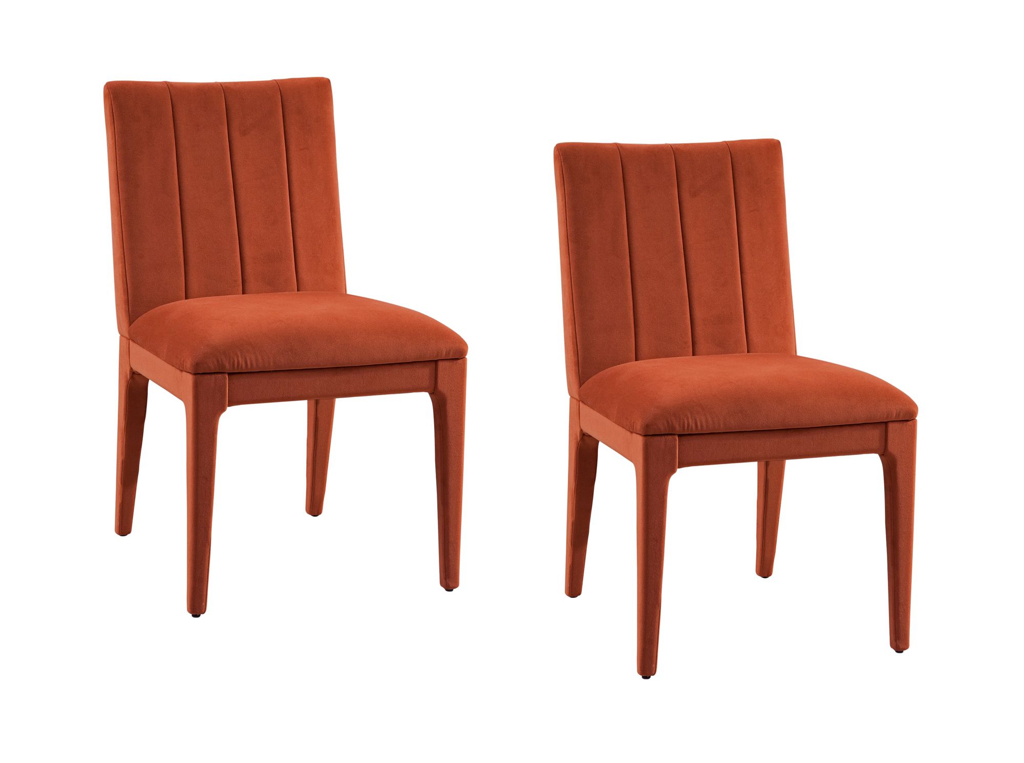 Image 2 Brianne 20" Orange Dining Chair more views