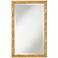 Brianne Gold Leaf 20 3/4" x 32 3/4" Wall Mirror