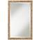 Brianne Silver Leaf 20 3/4" x 32 3/4" Wall Mirror