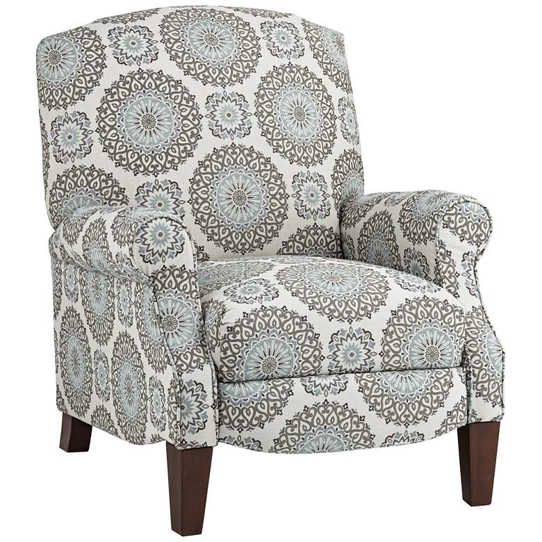 Image 2 Brianne Twilight Patterned Fabric Pushback Recliner