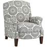 2_Brianne Twilight Patterned Fabric Pushback Recliner