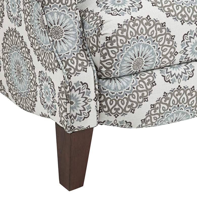 Image 6 Brianne Twilight Patterned Fabric Pushback Recliner more views