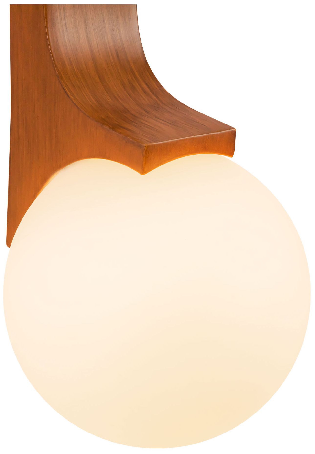 Image 3 Briar 22-in Teak Brown Wall/Vanity Light more views