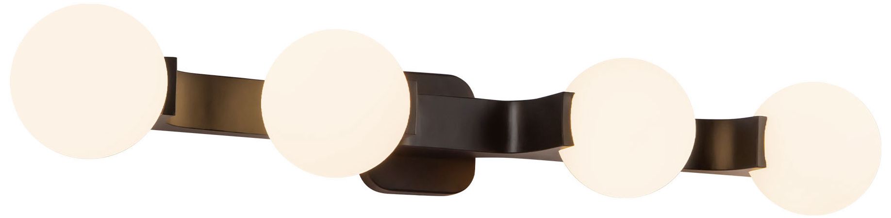 Image 3 Briar 34-in Black Bathroom Vanity Light more views