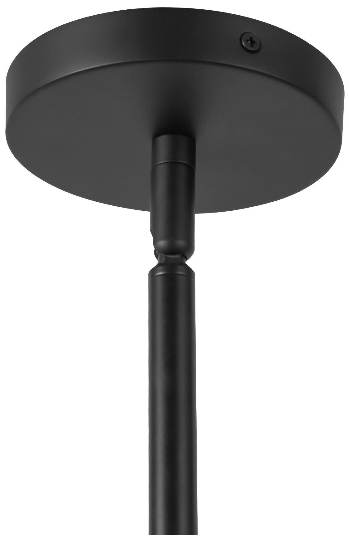 Image 7 Briar 37-in Black Chandelier with Opal Glass more views