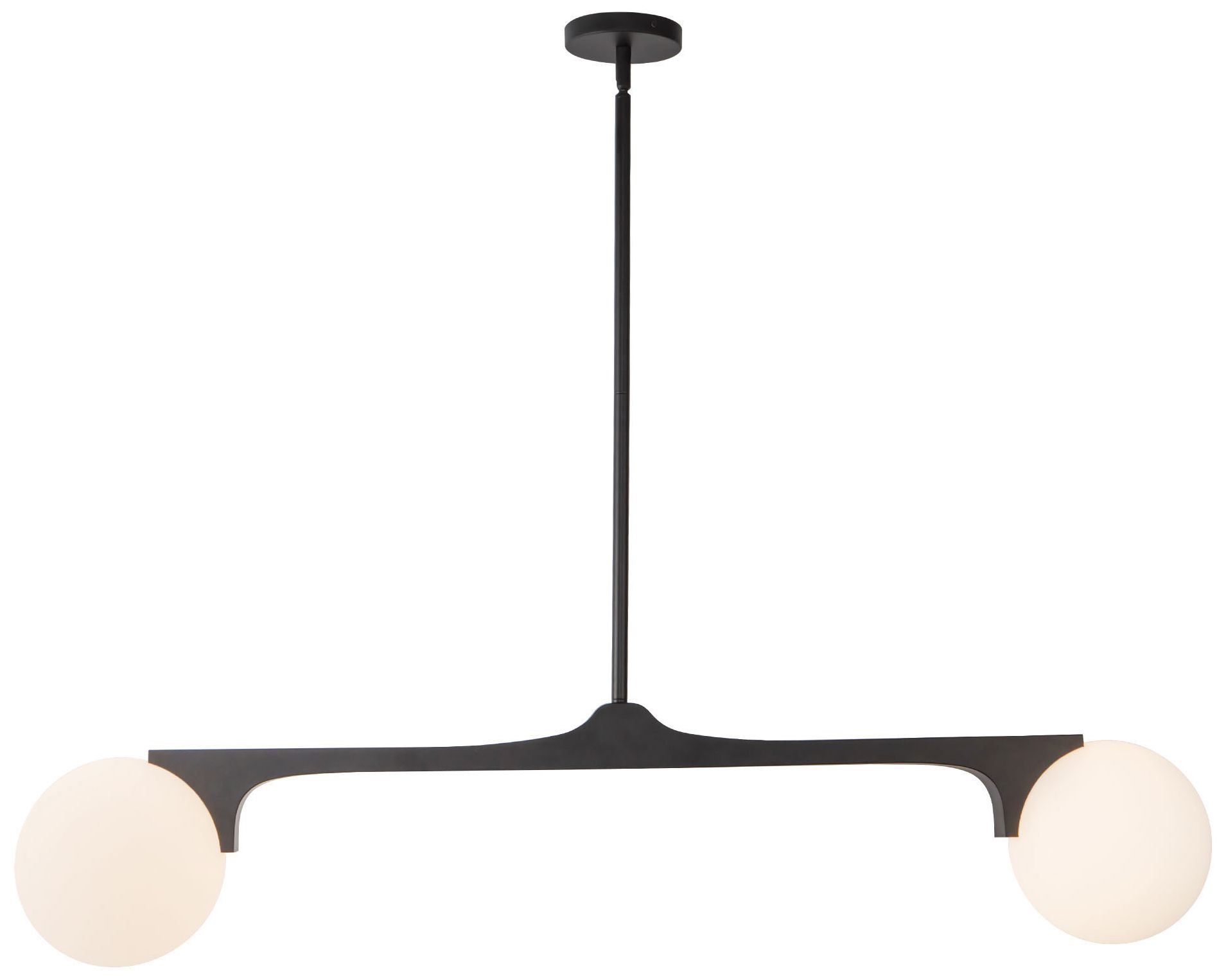 Briar 47-in Black Linear Pendant