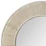 2_Briar Light Washed Brown and Gray 35 1/4" Round Wall Mirror more views