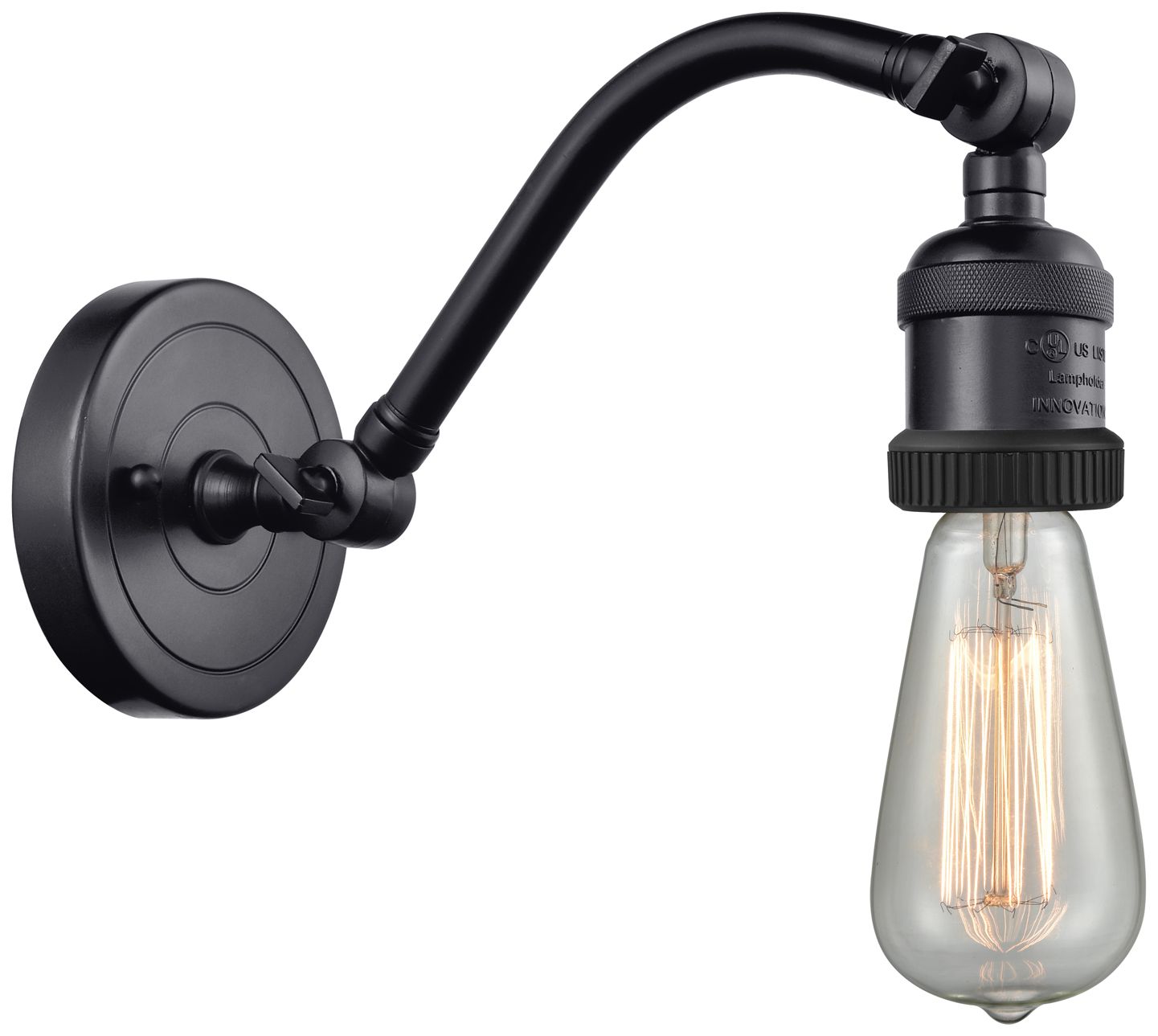 Image 2 Briarcliff - 1 Light - 10in - Matte Black - Adjustable Sconce more views