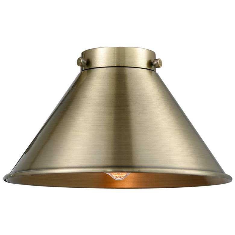 Image 4 Briarcliff 10" Antique Brass Sconce more views