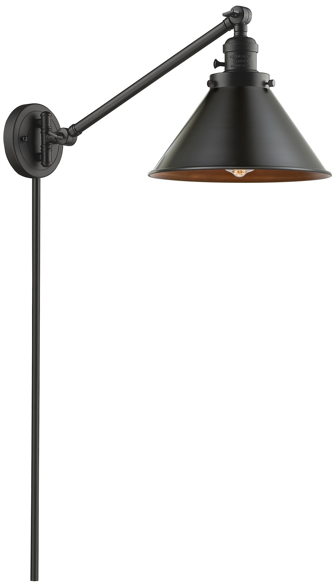 Briarcliff 10" Bronze LED Swing Arm w/Bronze Made to Order