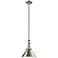 Briarcliff 10" LED Mini Pendant - Satin Nickel - Satin Nickel